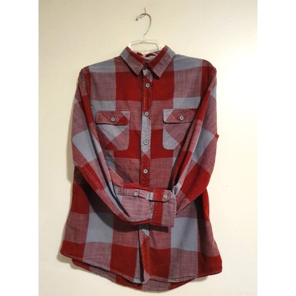Mossimo Supply Co. Other - 🎉2/$20🎉 Mossimo Plaid Longsleeve Button Down